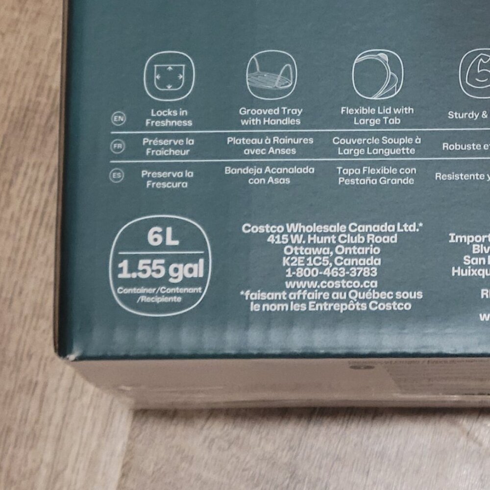 BNIB XL Tupperware Food Container - Picture 3 of 3